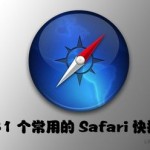 31 个常用的 Safari 快捷键