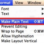 Mac小技巧:利用文本编辑器将多信息文本转换为纯文本