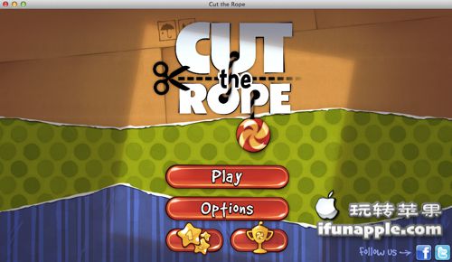 切绳子(Cut the Rope) For Mac 下载 – Mac上必装的十款游戏之四