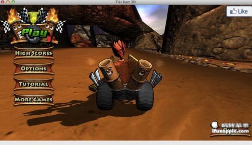 提基卡丁车(Tiki Kart 3D)下载 – Mac上必装的十款游戏之五