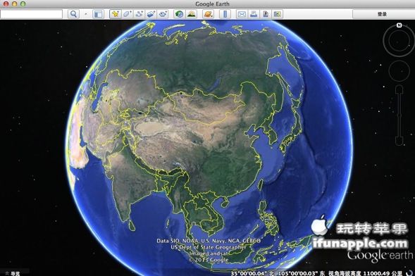 Google Earth for Mac 7.1.2 中文版下载 – Google出品的强大的在线卫星地图软件