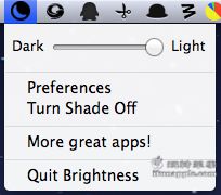 Brightness for Mac 1.0.1 下载 – Mac上非常实用的亮度调节工具