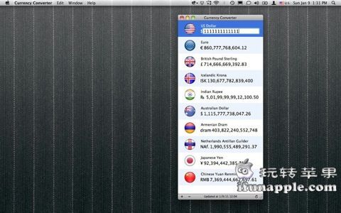 Simple Currency Converter for Mac 1.2.3 破解版下载 – Mac上实用的汇率转换和计算工具