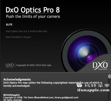 DxO Optics Pro for Mac 8.3.2 破解版下载 – Mac上专业的RAW图像后期处理软件