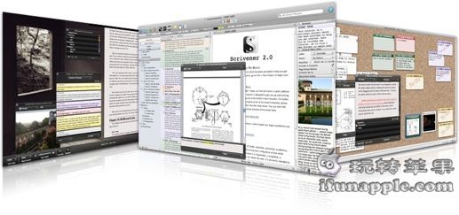 Scrivener for Mac 2.4.1 破解版下载 – Mac上优秀的文学写作软件