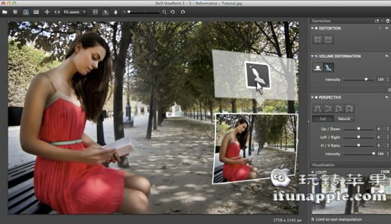 DxO ViewPoint for Mac 2.1.1 破解版下载 – Mac上优秀的图片几何校正处理工具