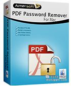 Aimersoft PDF Password Remover for Mac 1.0 破解版下载 – Mac上强大的PDF密码删除工具